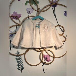 Cream Teddy Bear Kids Cozy sweater 100% Polyester